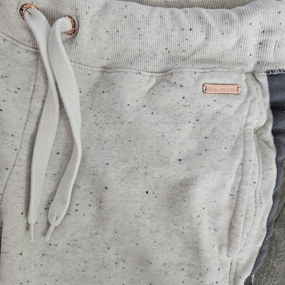 Sweaty Betty Liberate 7/8 Cuffed Trousers Joggers Tuxedo Stripe Off White - Picture 5 of 11